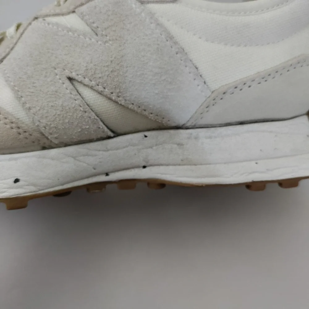 New Balance 327 Angora Sea Salt Suede Sneakers WS327SO Womens 9 Mens 7.5